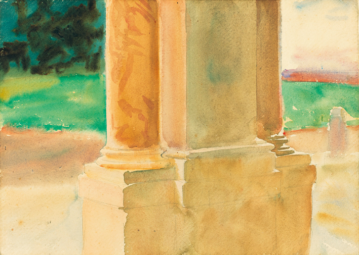  约翰·辛格·萨金特John Singer Sargent —— 水彩053